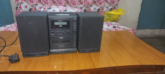 3in1 radio tape adu CD PLAR۔۔    Rem. ot k atrol.