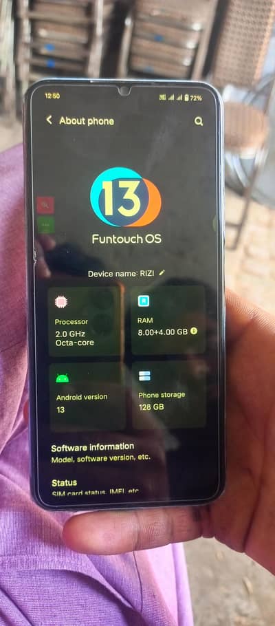 Vivo y33s All accessory available Ram 8+4 or storage 128