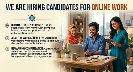 We Are Hiring for Online Work | Part-Time & Full-Time | Work From Home