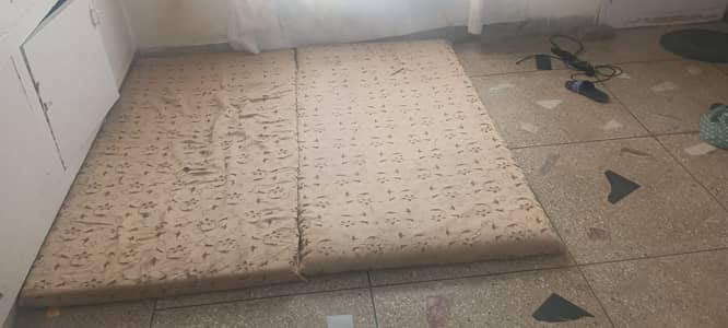 5 mattresses single bed.