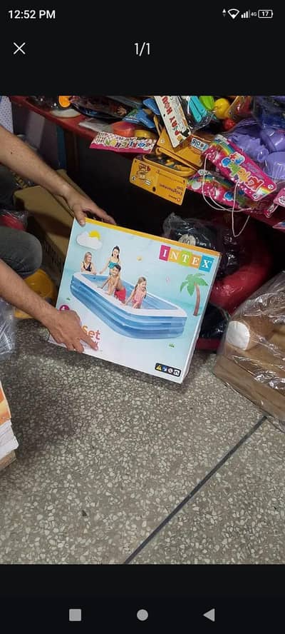 swimming pool for sale. l10 ft × 6 ft × 1.83 ft