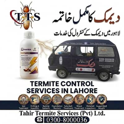 Termite Deemak Control Pest Control Fumigation Services in Lahore