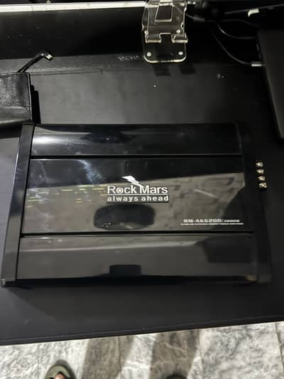 1x jbl subwoofer and rockmars amplifier