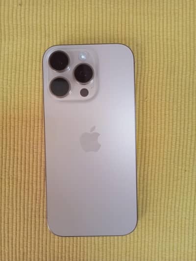 iPhone 16 pro - Official warranty - Desert Titanium