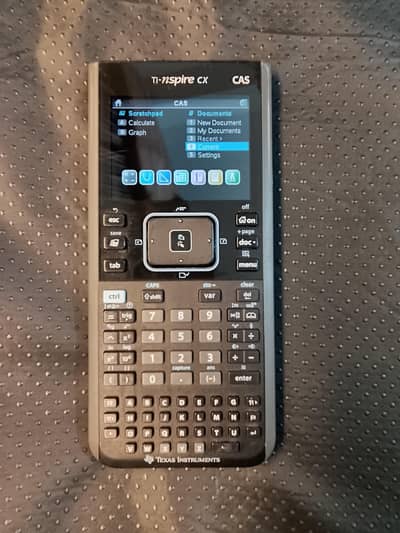 Texas instruments ti-nspire cx cas colour graphic calculator gdc