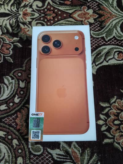 Iphone 17 Pro Max Box Pack 256 PTA Approved
