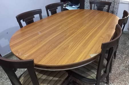 Dining Table with 6 chairs