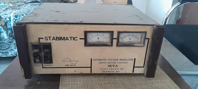 Stabilizer Stabimatic Auto voltage  control