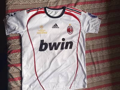 Kaka Ac Milan 2007 Away white jersey Half sleeves