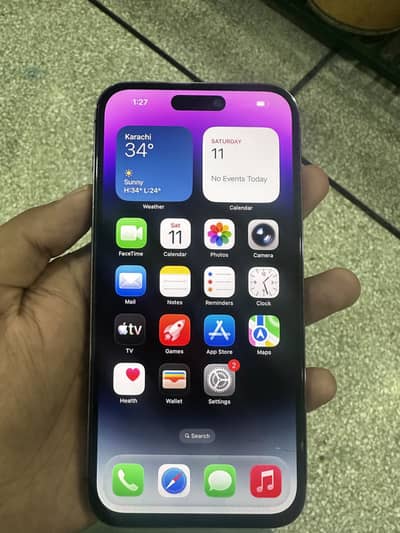 I phone 14pro max 256 Gb Non PTA