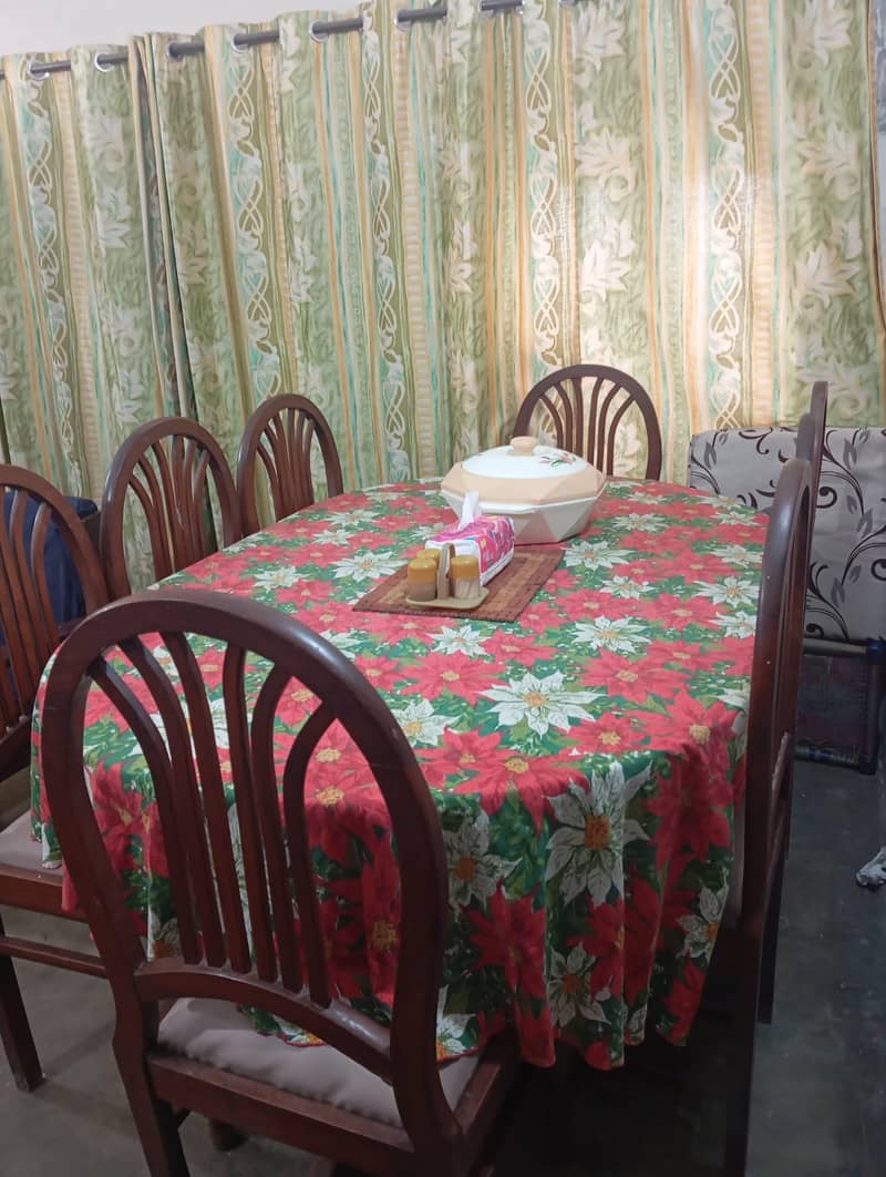 Wooden Dining Table Set 0