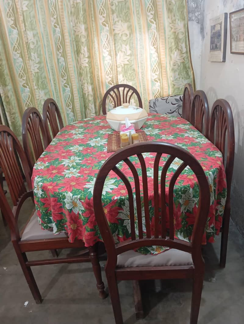 Wooden Dining Table Set 1