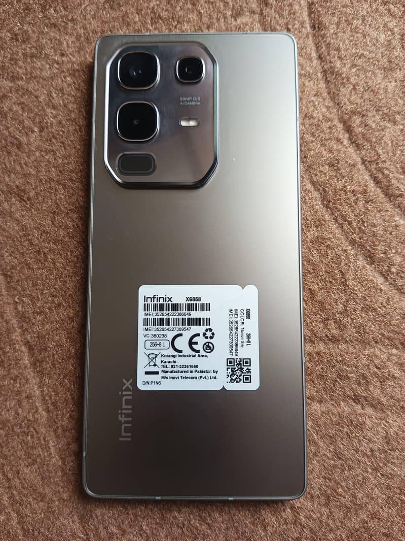 INFINIX NOTE 50 TITANIUM GRAY 3