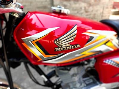 Honda CG 125 2025 With Original Pics 100% Nut To Nut Geniune For Sale