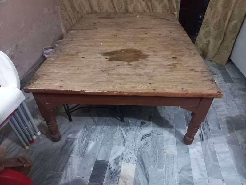 wood table 6/4 5