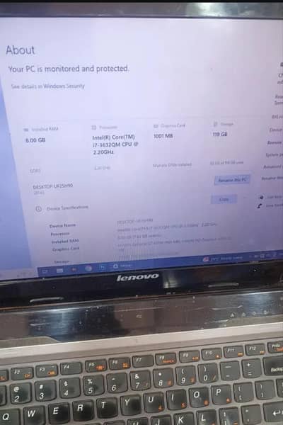 Core i7 3rd generation, 1 GB Graphic card, 8GB RAM