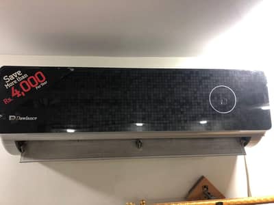 urgent sale for dawlance ac split 1 ton gray color