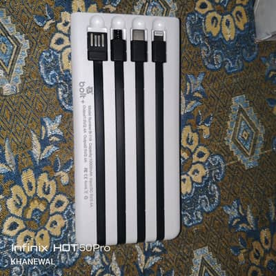 Solar power bank charge with solar panel and charger