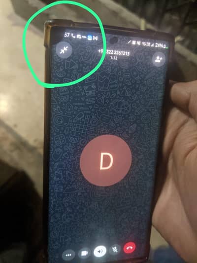 S22 ultra black color 128gb