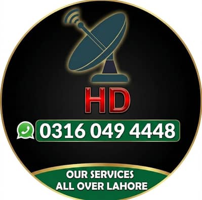 HD dish antenna sell service installation tv 03160494448