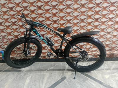 Fat tyre bicycle