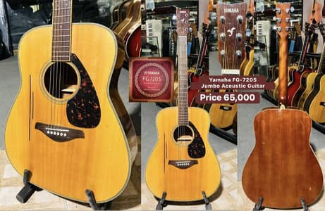 Yamaha FG-720s Acoustic guitar Original / Piano / Keyboard / Amp Benjo