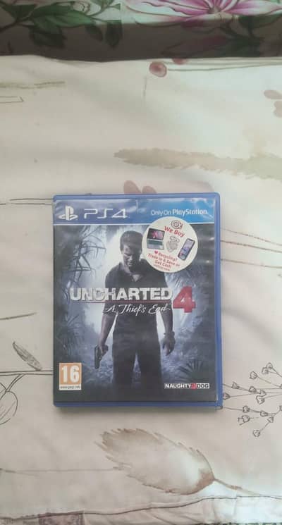 Uncharted 4 PS4 Disc