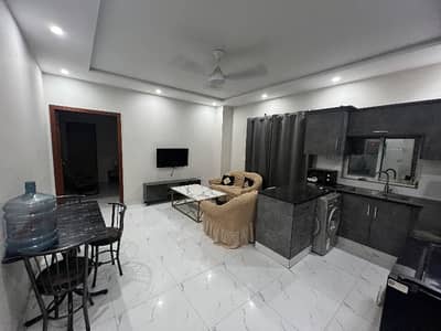 J Height Fully Furnish Flat Available For Rent. Thokar Niaz Baig.