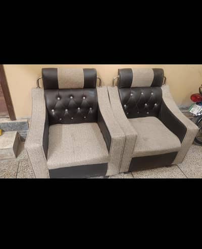5 sitter sofa set fresh condition