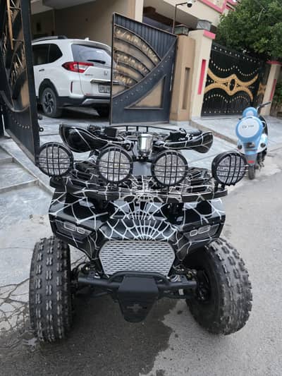 audi atv quad bike barely used