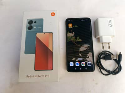 Redmi note 13 pro 8+8/256 with complete accessories