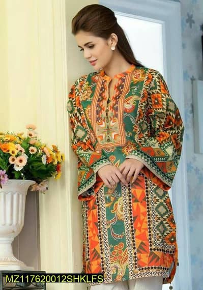 Stylish Printed Lawn Kurti for Sale – New Design