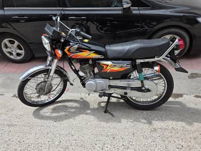 Honda CG 125 2020/2021 punjab number