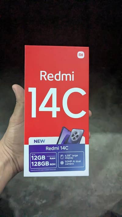 Redmi 14C 6+6GB RAM 128GB Memory (Under Warranty)