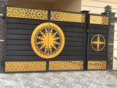 Iron gates-Cnc Gates-Safety grills-Stainless grill-Iron door-Main gate