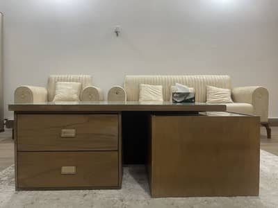 Table for guest room, fresh untouched