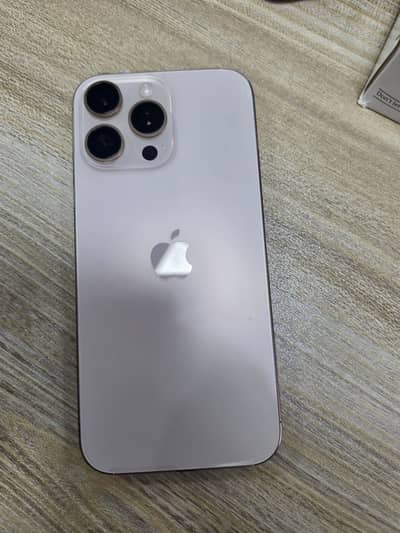 Apple Iphone 16 Pro max 256 GB Non Pta Desert Titanium