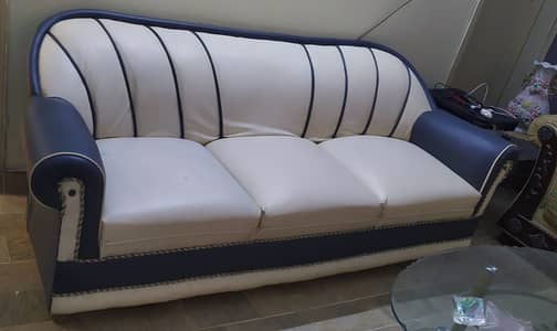 Premium quality imported rexine sofa set
