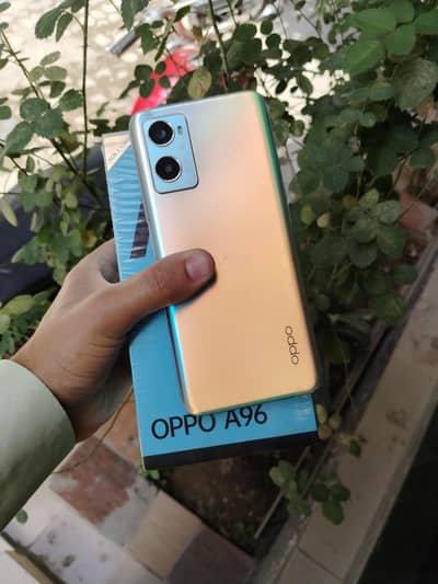 oppo a96 8gb/128 all ok with box charge no open no repir
