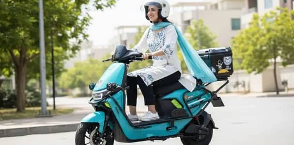 Electric scooty sekhin (only females)
