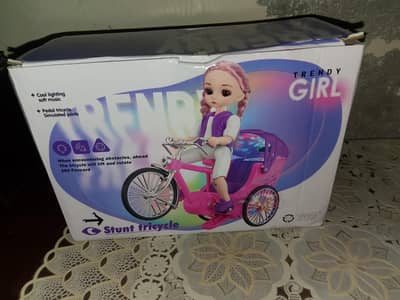 Barbi doll tricycle
