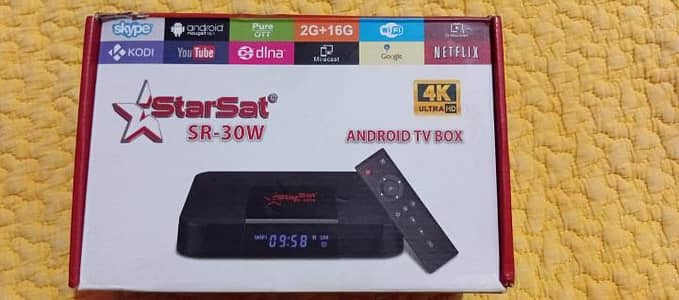 Starsat sr 30w Android tv box
