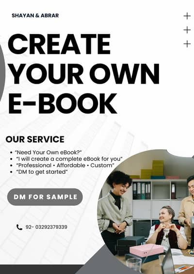 I create custom eBooks for you.