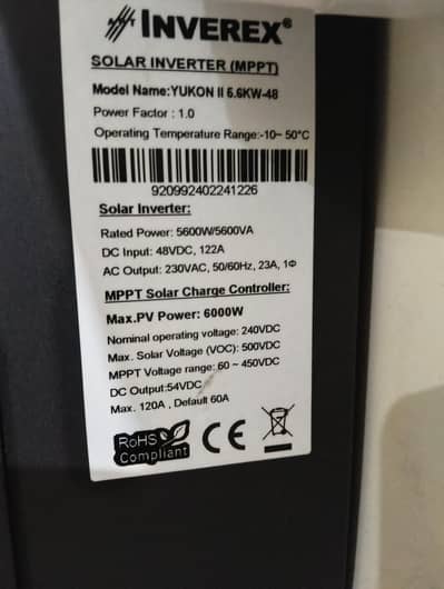 Inverter for sale only used 1 year