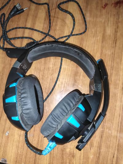 Gaming Headphone, With Blue Light | For : Mobile / Pc / Laptop. .