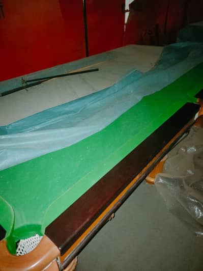 Two snooker tables