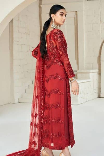 maryam hussain red dress