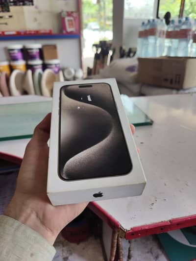 iphone 15 pro max 256 gb non pta e sim with box