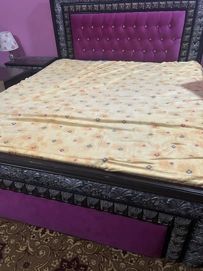 Used bed with mattress