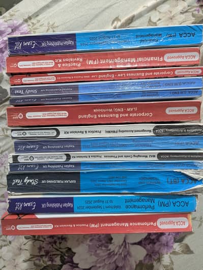 ACCA Books Bundle (PM, FM, LW, BT, MA, FA, FA1, FA2, MA1, MA2]